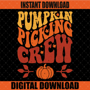 Pumpkin Picking Crew 2024 Graphic Design