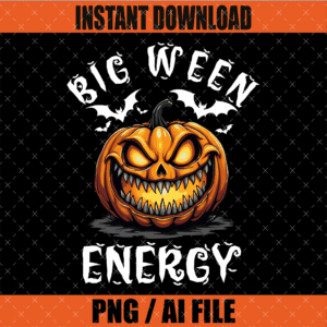Big Ween Energy Graphic Design Halloween