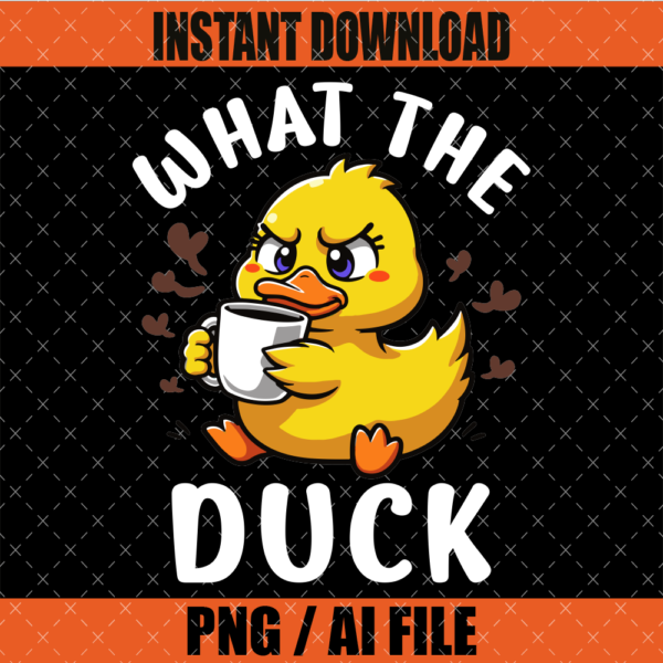 What the Duck PNG Graphic Design