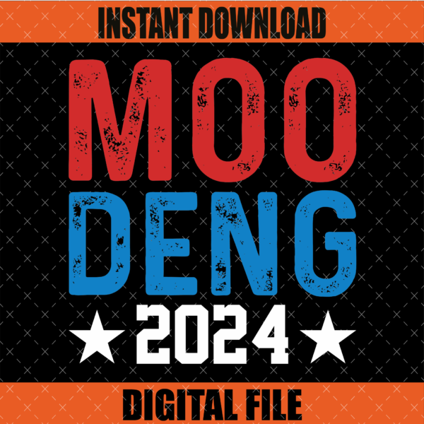 Moo Deng 2024 Graphic Design