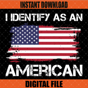 I Identify As an American Graphic Design