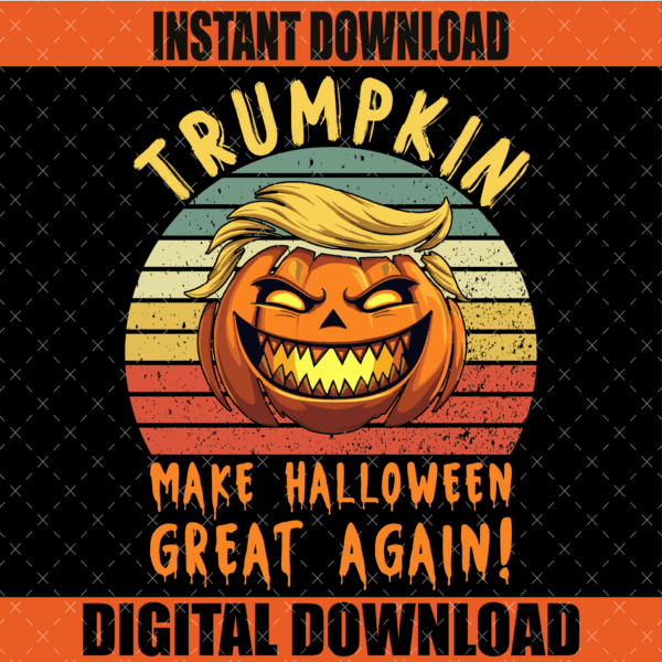 Trumpkin Make Halloween Great Again Graphic Design