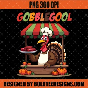 Funny Gobblegool Turkey PNG Thanksgiving