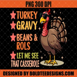 Turkey Gravy Beans and Rolls PNG