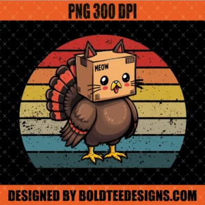 Thanksgiving Cat Meow PNG SVG