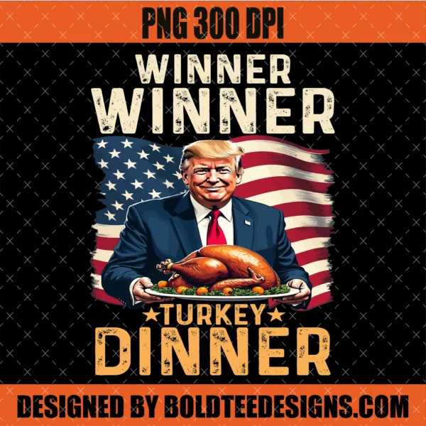 Trump Winner Winner Turkey Dinner PNG