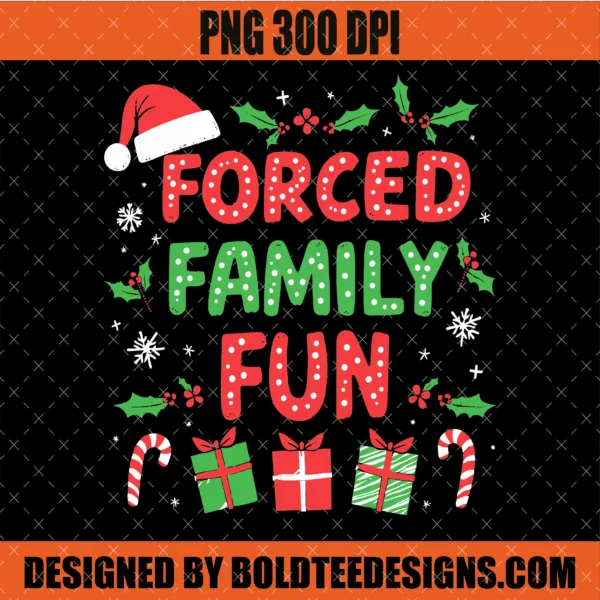 Forced Family Fun PNG Christmas