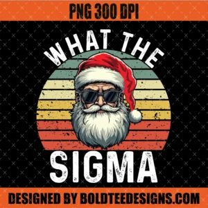 What the Sigma Santa PNG